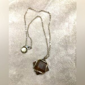 MNG by MANGO Stone Pendant Necklace